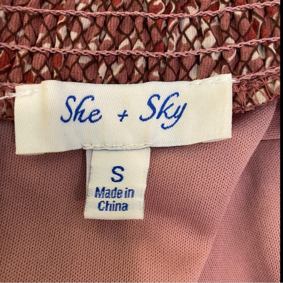 SZ S She + Sky Mock Neck Jumpsuit!! - Picture 6 of 7